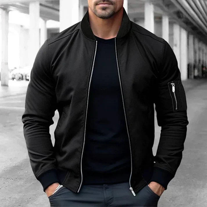 Balazs - Herren Leder Fliegerjacke Vintage-Stil