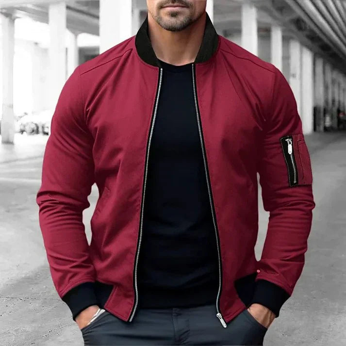 Balazs - Herren Leder Fliegerjacke Vintage-Stil