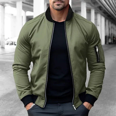 Balazs - Herren Leder Fliegerjacke Vintage-Stil