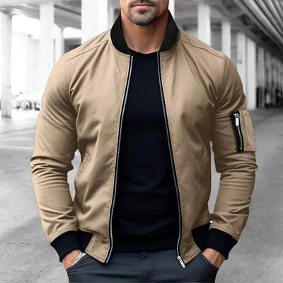 Balazs - Herren Leder Fliegerjacke Vintage-Stil
