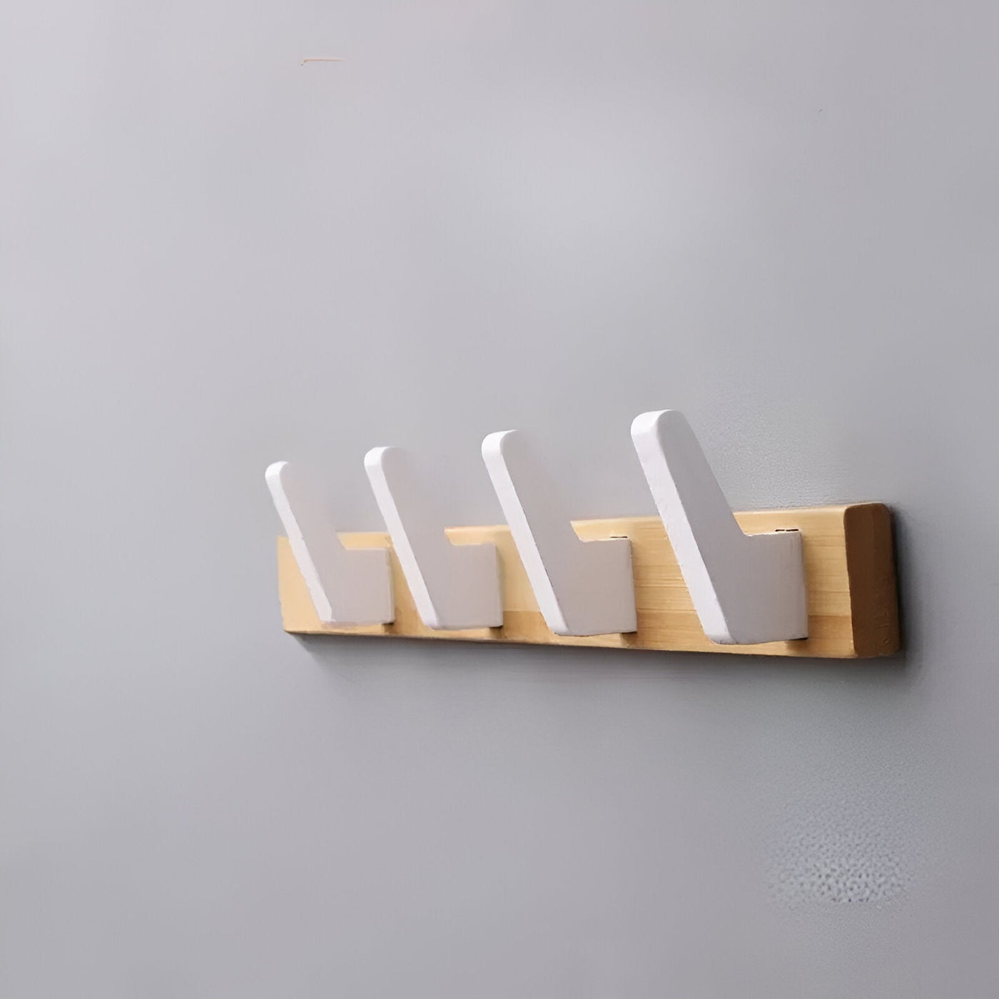 TimberTouch Hook - Bambus Holz Wandkleiderbügel