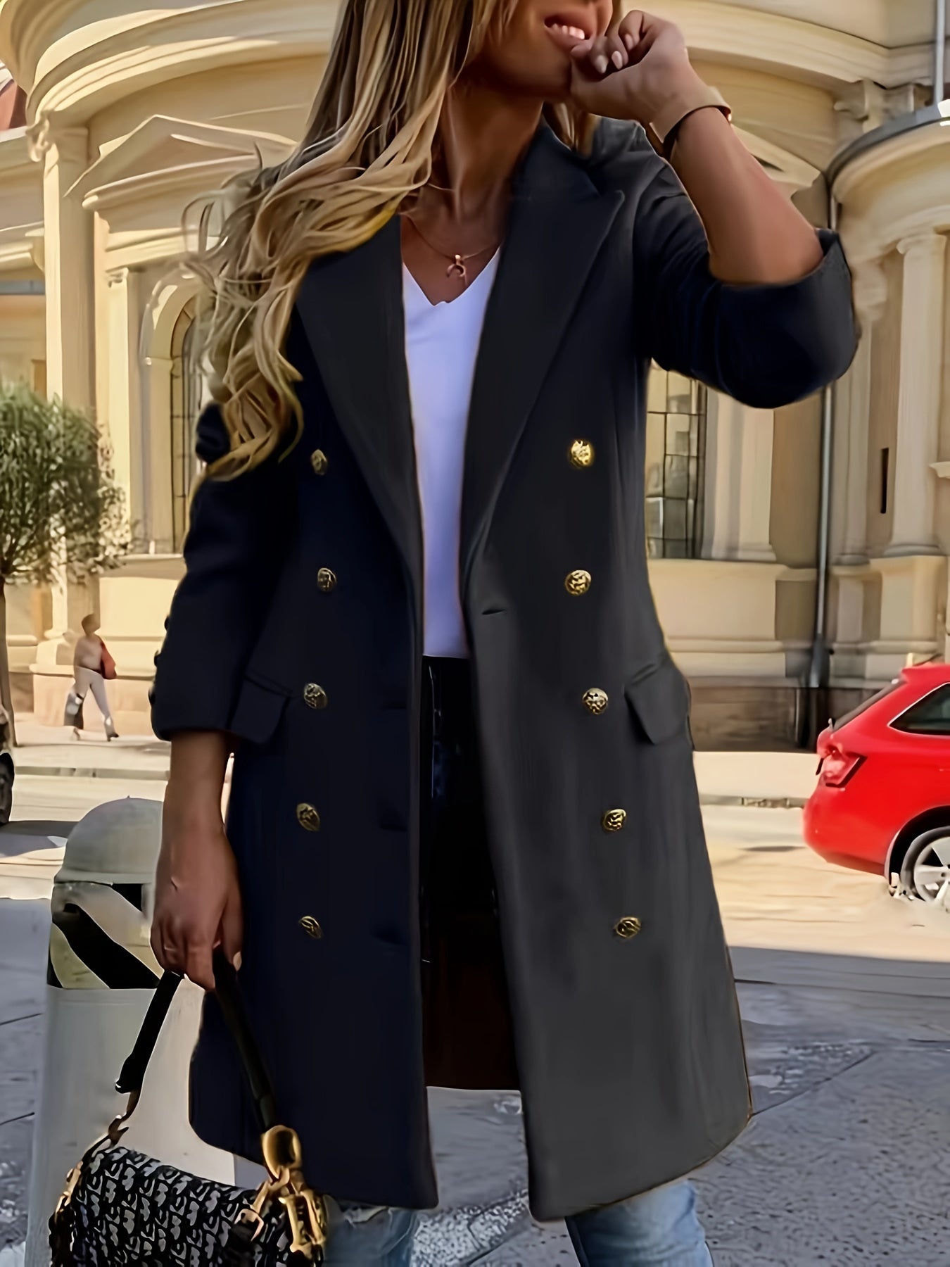 Fernanda - Langer Damen Wintermantel