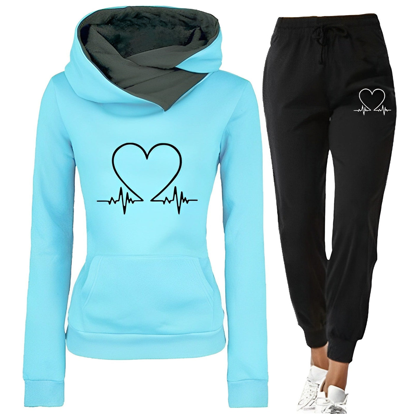 Arwen - Heartbeat Zweiteiliger Damen-Jogginganzug
