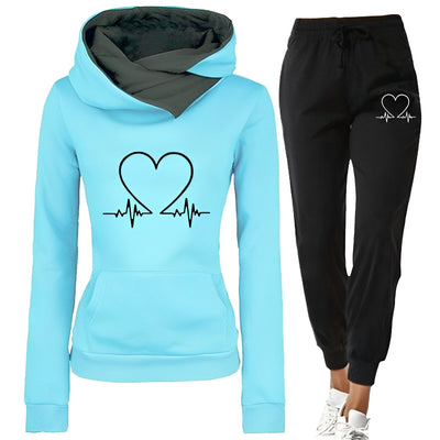 Arwen - Heartbeat Zweiteiliger Damen-Jogginganzug