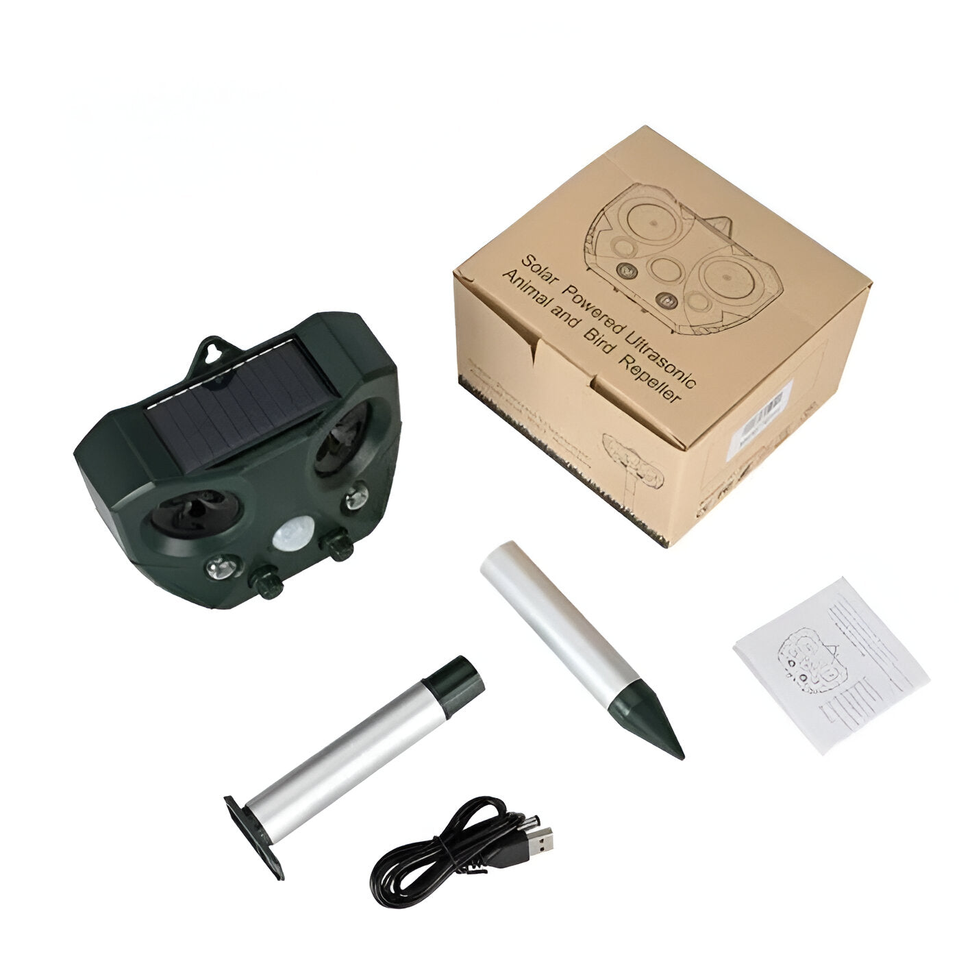 SafeScape Schädlingsbekämpfung - Solarbetriebene Schädlingsbekämpfung mit Ultraschall