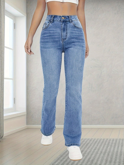Lovisa - Hellblaue Bootcut-Jeans