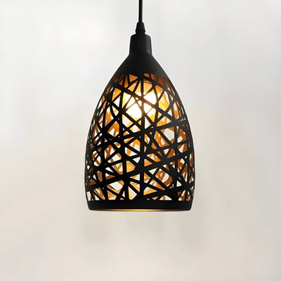 LoftWeave Light - Moderne Metallkäfig-Hängelampe