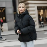 Roslyn | Übergroße Jacke in Schwarz