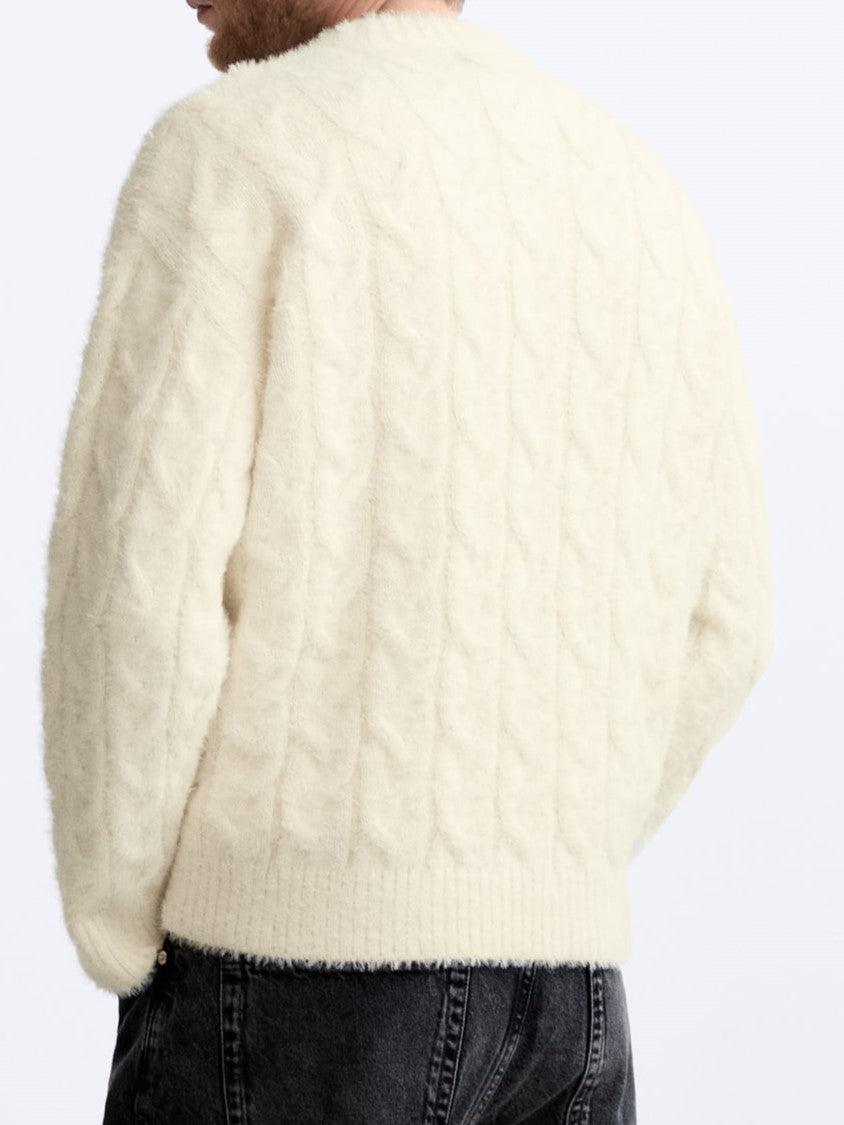 Klassischer Zopfstrickpullover für zeitlose Eleganz