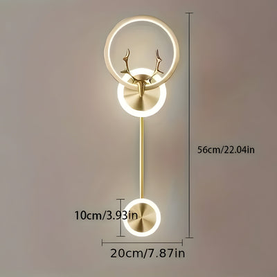 ModiGlow Light - Moderne LED-Wandleuchte mit Dual-Kopf-Design