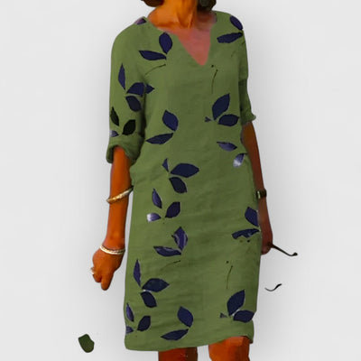 Marta | Blumenkleid aus hochwertigen Materialien