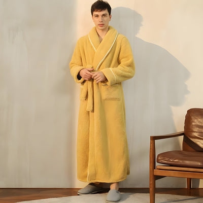 Parissa Robe - Bequemer Fleece Winterbademantel