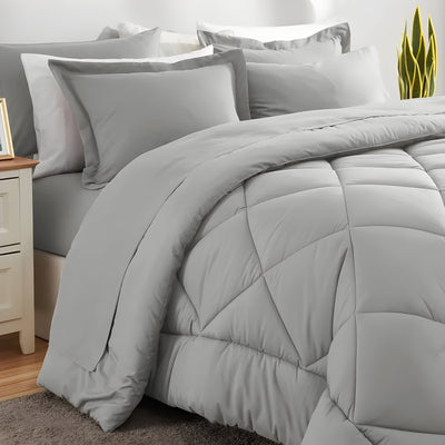 PureRest Bettwäscheset - 3tlg. ultra-weiches Bettwäscheset