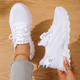 Felicitas | Damen Orthopädische Schuhe mit Dämpfung und Schnürschuh in Weiß