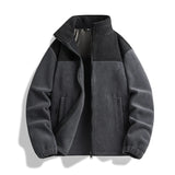 Robin | Fleece-Winterjacke in Grau