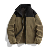 Robin | Fleece-Winterjacke in Grün