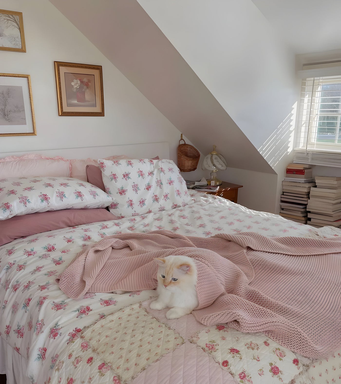 LushPetal Set – Elegantes Florales Bettwäsche-Set