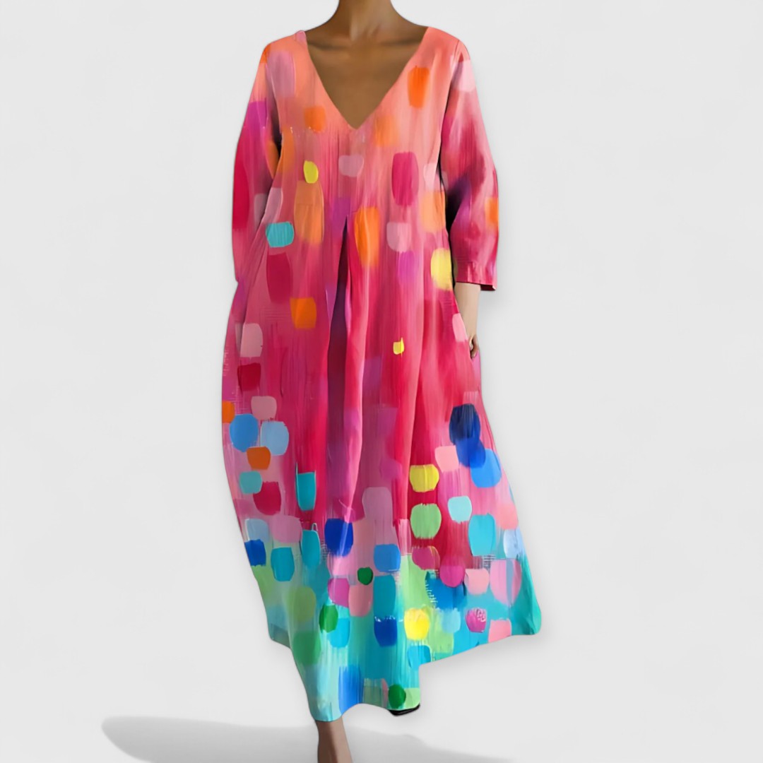 Lacy | Kleid Premium Elegant V-Ausschnitt