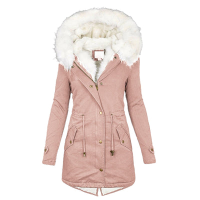 Melody - Kuschelige Winter-Fleece-Kapuzenjacke für Damen