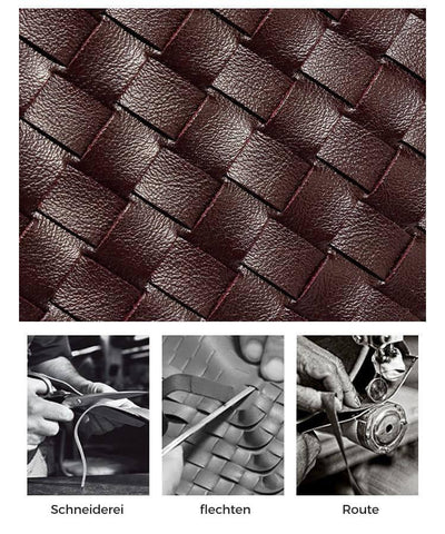 Geflochtene Mini-Tasche Damen – Kompakte Crossbody Bag mit Schulterriemen