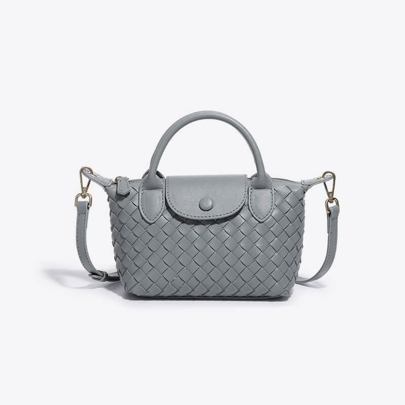 Geflochtene Mini-Tasche Damen – Kompakte Crossbody Bag mit Schulterriemen
