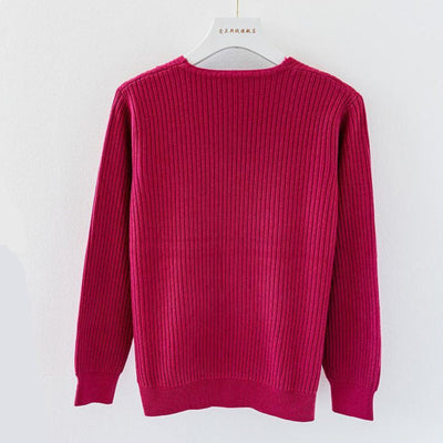 NADJA - ENG ANLIEGENDER RIPPSTRICKPULLOVER