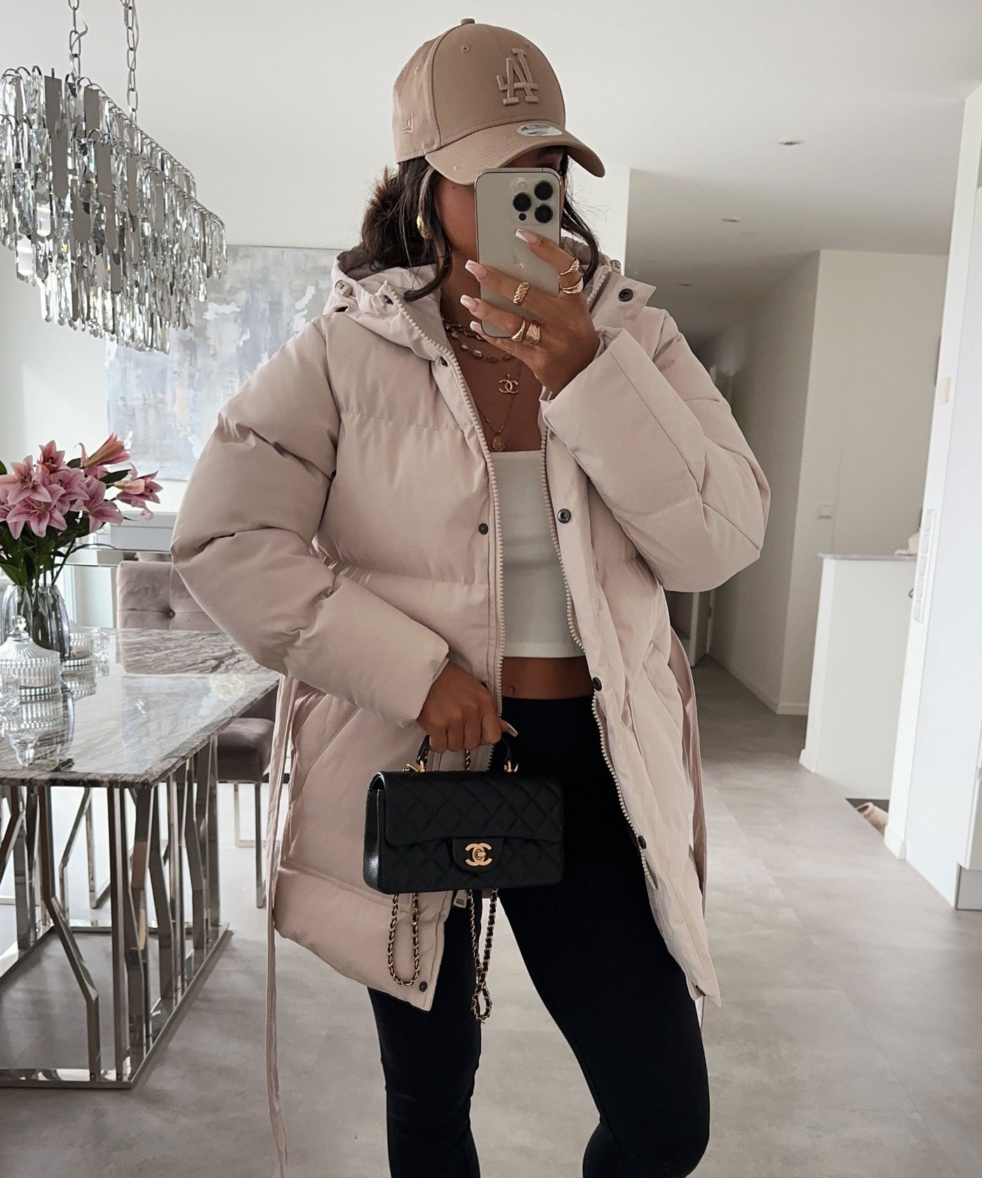 Nali - Cozy Winterjacke Beige
