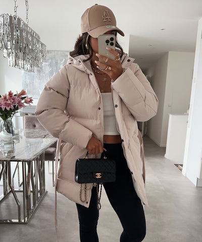 Nali - Cozy Winterjacke Beige