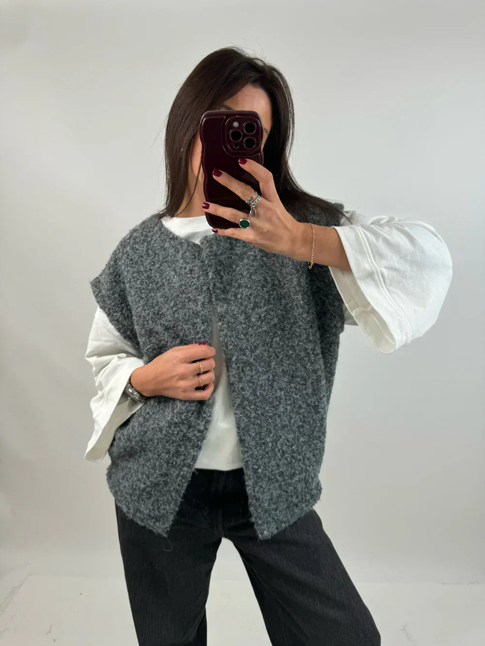 Mia | Ärmellose Weste mit vielen praktischen Taschen