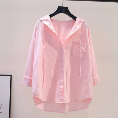 Martina | Lässige Kapuzenbluse