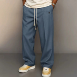 Herbert | Herren Modern Geschnittene Bundhose in Blau