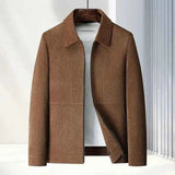 Herbst Winter Jacke Herren in Braun