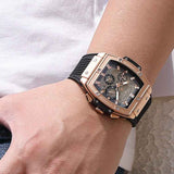 Herren Chronograph Uhr in Gold