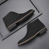 Herren Derby Schuhe in Schwarz