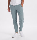 Herren Hose Slim Fit Stretch Casual in Hellblau