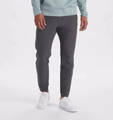 Herren Hose Slim Fit Stretch Casual in Dunkelgrau