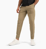 Herren Hose Slim Fit Stretch Casual in Khaki