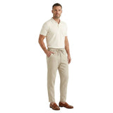 Herren-Jogginghose mit Kordelzug und elastischen Bündchen in Khaki