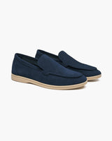 Herren Loafer Mokassin Classic in Marineblau
