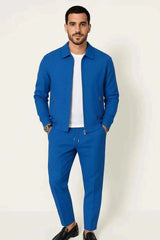 Herren Loungewear Set in Blau