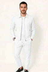 Herren Loungewear Set in Weiß