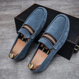 Herren Penny Loafer in Blau