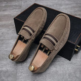 Herren Penny Loafer in Khaki