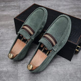 Herren Penny Loafer in Grün