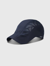 Herren Sport Cap Atmungsaktiv zum Laufen in Dunkelblau