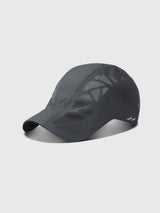 Herren Sport Cap Atmungsaktiv zum Laufen in Grau