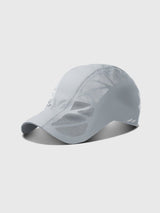 Herren Sport Cap Atmungsaktiv zum Laufen in Hellgrau