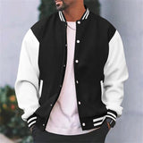 Herren Übergangsjacke Casual in Schwarz