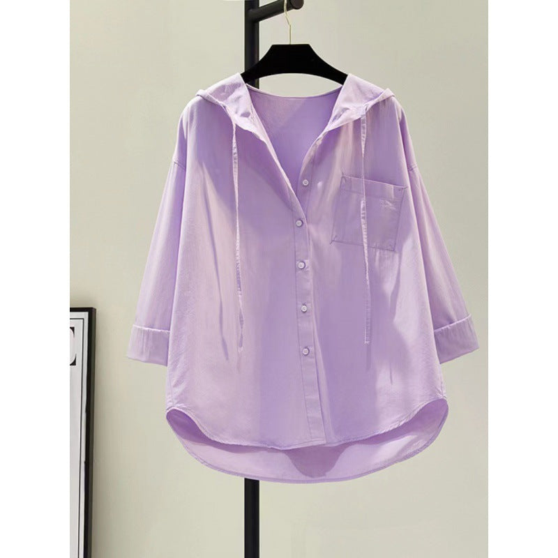 Martina | Lässige Kapuzenbluse