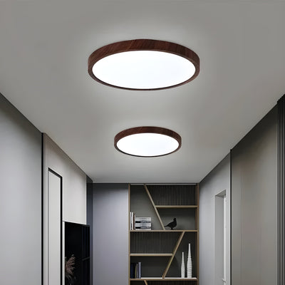 GlowGrain Light – Moderne ultradünne kreisförmige LED-Deckenleuchte